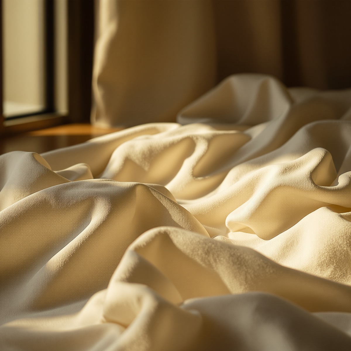 Fresh ivory linen